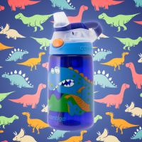 กระติกน้ำ Contigo อเมริกา ของแท้ พร้อมส่งค่ะ เลือกลายได้เพียบเลยค่ะ ลาย Sapphire Dinosaur