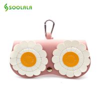 SOOLALA Cute Glasses Cases Sunglasses Women Protection Glasses Bag Fashion Eyeglass PU Spectacle Case