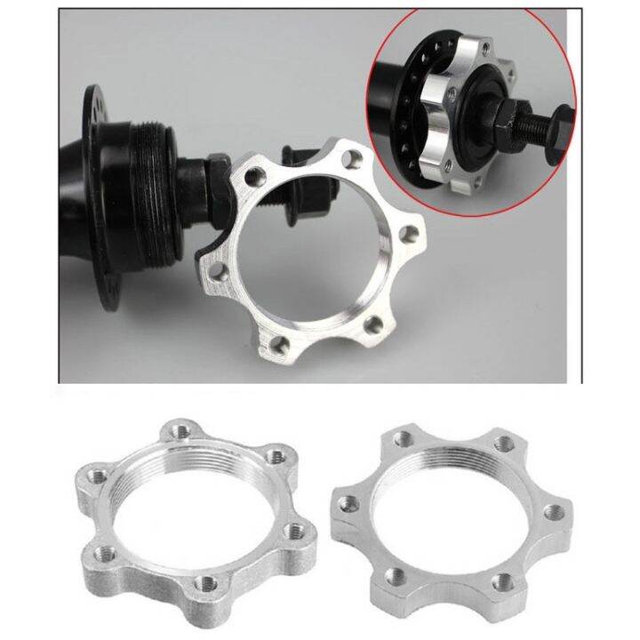 Adapter 44/48mm Aluminium Alloy MTB Bike Parts Threaded Hubs Disc Brake