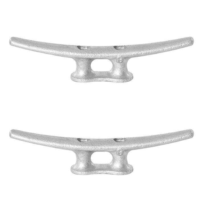 8 Inch Dock CleatHot Dipped Galvanized Cast Iron Boat Cleats,Rope