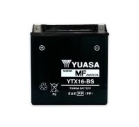 แบตเตอรี่ YUASA YTX16-BS ( สำหรับ มอเตอร์ไซค์ ) *พร้อมจัดส่งทันที*