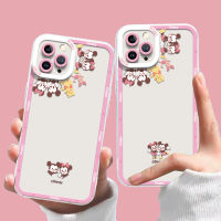 Cute Case Compatible for IPhone 12 13 6 6S 7 8 Plus X XS XR 11 Pro Max Clear Casing Transparent TPU Silicone Soft Phone Shockproof Cover