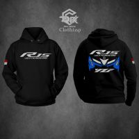 ใหม่ JAKET SWEATER HODIE ใหม่ R15 YZF YAMAHA BIRU SPORT 2023