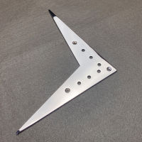 FLEOR Metal Flying V กีตาร์ไฟฟ้า Tailpiece Plate Guitar Parts