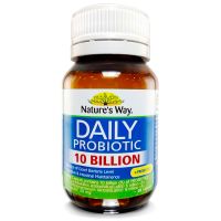 Natures Way Daily Probiotic 10 Billion (28 แคปซูล) เนเจอร์ส เวย์ เดลี่ โพรไบโอติก