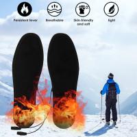 USB Heated Shoe Insoles Feet Warm Sock Pad Mat Electrically Heating Insoles Washable Warm Thermal Insoles Winter Accessories