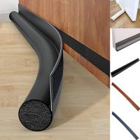 House Dedicated Single Side Door Bottom Seal Strip Draft Stopper Waterproof Sealin Reduce Noise Acustic Foam Home Accessories Decorative Door Stops