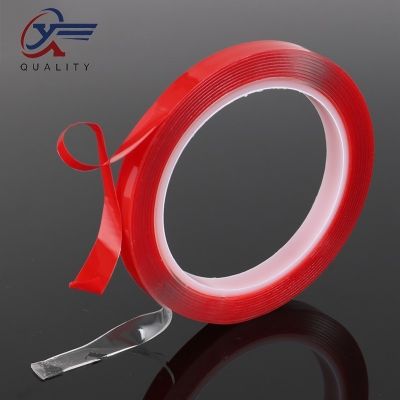 ❈ Double-sided Length 3M Width 6/8/10/12/15/20MM Strong Clear Transparent Acrylic Foam Adhesive Tapedouble Sided Adhesive Tape