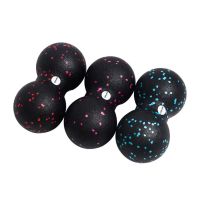 Peanut Massage Ball Yoga Ball Lacrosse Myofascia Ball High Density Lightweight Fitness Body Fascia Massage Exercise Relieve Pain