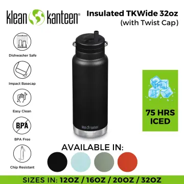 Klean Kanteen TKWide (32 oz) Black / Twist Cap