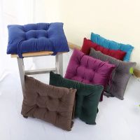 ✥♞ Rectangular Solid Color Cushion Student Classroom Dormitory Stool Mat Comfortable Soft Children Cushion Thicken Plush Cotton Pad