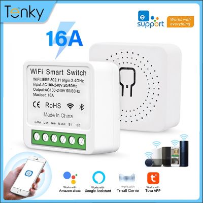 EWeLink16A MINI Smart Switch Wireless Switch Timing Set APP Voice Control Automation Support Alexa Google Tmall Remote Control