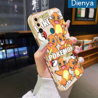 เคส Dienya สำหรับ Huawei Y9 Prime 2019 P Smart Z การ์ตูน Pokemon ใหม่กรอบพื้นผิวสี่เหลี่ยมเคสนิ่มซิลิกาเจลกันกระแทกเคสมือถือฝาครอบป้องกันเลนส์กล้องถ่ายรูปรวมทุกอย่างแล้ว