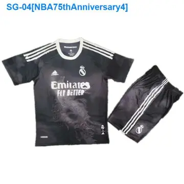 Real Madrid 2020-2021 Benzema 4th jersey Humanrace black player