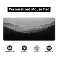 Mouse pad Mist Forest Extended mousepad Waterproof Non-Slip design Precision stitched edges Cute deskmat Personalised large gaming mouse pad