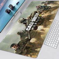 เครื่องเกมเมาส์ Pad ปรับแต่งคอมพิวเตอร์ใหม่ HD Desktop Pad แผ่นรองเมาส์ Call of Duty Warzone แล็ปท็อปพรมกันลื่น เครื่องเกมเมาส์นุ่ม