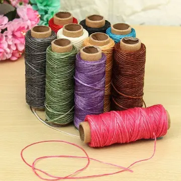 50m/Roll Waxed Sewing Thread for Leather Shoe Hand Stitching