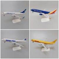 20ซม. โลหะผสม USA Southwest PANAM WESTJET JETBLUE DHL UNITED ญี่ปุ่น B737 B747 B787 Diecast เครื่องบินรุ่นเครื่องบินเครื่องบิน W ล้อ