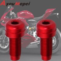 Motorcycle Grip Handlebar Caps End Plugs Handle Bar Grip For Ducati Panigale 899 Panigale 959 Panigale 1199 Panigale 1199S 1299