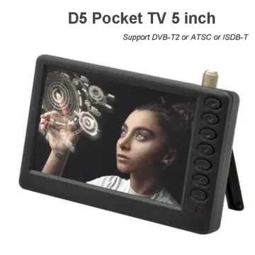 LEADSTAR D12 inch HD Portable TV DVB-T2 ATSC ISDB-T tdt Digital and Analog  mini