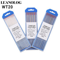 10Pcs สีแดงรหัส175มม. ium Tungsten Electrode หัวทังสเตนเข็ม Rod สำหรับเครื่องเชื่อม TIG ฟังก์ชั่น TIG