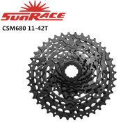 Sunrace เทป CSM680 8สปีด,เทปจักรยานเสือภูเขา MTB Freewheel 11-40T 11-42T ล้อจักรยานอัตราส่วนกว้างเข้ากันได้กับ Shimano SRAM 8วินาที