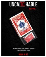 Uncatchable โดย Olivier Pont,Close Up Magic Tricks Card Magia ของเล่นนักมายากล Props Street Illusions, Gimmick Online Teaching