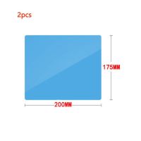 เมมเบรนกันฝนกระจกมองหลังหน้าต่างรถยนต์รถยนต์2ชิ้นเมมเบรนป้องกันหมอกแผ่นกันน้ำสติกเกอร์รถชิ้นส่วนรถยนต์