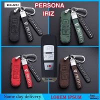 KLNU โปรตอนทั้งหมดใหม่ IRIZ PERSONA 2022 Keyless Cowhide ปลอกหนังม้าอุปกรณ์เสริมรถยนต์กระเป๋าใส่กุญแจระยะไกล