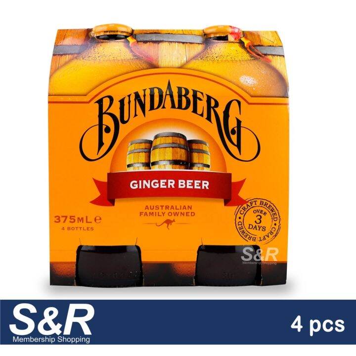 Bundaberg Ginger Beer 4pcs Lazada PH