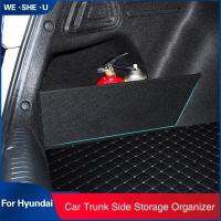 [Xiaofeitian Auto Supplies] สำหรับ Hyundai Trunk Side Storage Organizer Sonata DN8 Elantra Mistra Lafesta 2022การจัดเก็บแผ่นการปรับเปลี่ยนอุปกรณ์รถยนต์