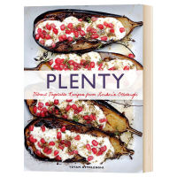 English original catering recipe guide for vegetable recipes of Ottolenghi salad shop in plenty London