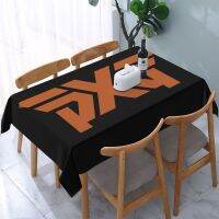 【cw】 Rectangular Waterproof Oil Proof Golf Logo Tablecloth Backing Elastic Edge Table Covers 45 quot; 50 quot; Fit Table Cloth ！