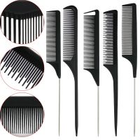 Black Anti-static Hairdressing Combs Tangled Straight Hair Brushes Girls Ponytail Comb Barber Pro Salon Hair Care Styling Tool