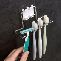 【CW】 Rack Holder function Toothbrush No Trace Storage