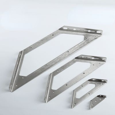1pcs stainless steel triangle fixed bracket Angle of the frame equerre metal fixation Multi-purpose triangular code bracket