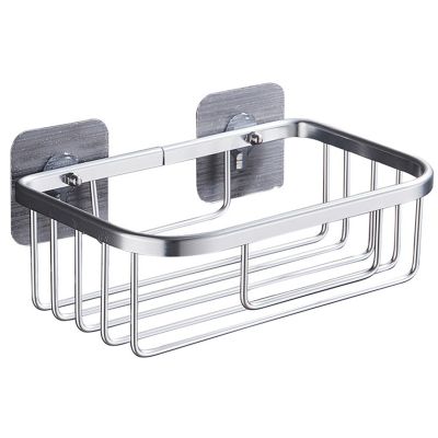 Bathroom Shower Shelf Holder Stainless Steel Corner Storage Rack Shampoo Soap Cosmetic Shelves Wall Mounted Kitchen