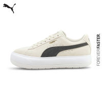 PUMA EVOLUTION - รองเท้ากีฬาผู้หญิง Suede Mayu Womens Trainers สีขาว - FTW - 38068601