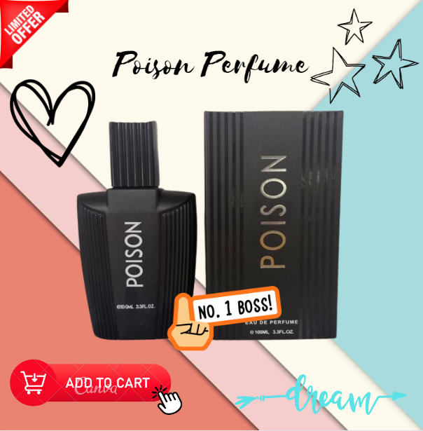 DREAM Poison Perfume Men 100ml Sweet Night Men's Perfume | Lazada PH