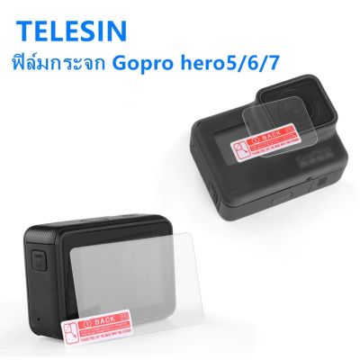 BEST SELLER!!! ฟิล์มกระจกTELESIN Gopro hero5/6/7Black ##Camera Action Cam Accessories