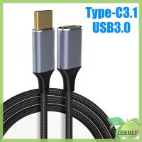 IHBNEP อะแดปเตอร์ดิสก์ OTG U ความเร็วสูงตัวผู้กับตัวเมียประเภท C 3.1 USB สายข้อมูล3.0สายไฟต่อ