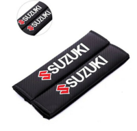 SUZUKI SWIFT SEAT BELT หุ้มเบลท์ ราคาต่อ 1 ชุด 2 ชิ้น ลายคาร์บอน ยี่ห้อ ซูซุกิ