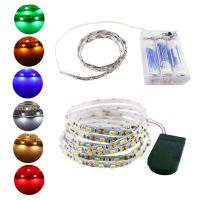 2835 Led Strip Light 5V Battery Powered Waterproof Flexible LED Ribbon 60LED/m 3528 Warm White Cold White Red Green Blue Yellow