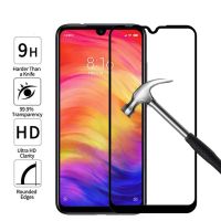 ฟิล์มกระจกแบบเต็มจอกันรอยหน้าจอสําหรับ Xiaomi Redmi Note 10 10S 9A 8A 7A 9C Full Cover Tempered Glass Screen Protector Film