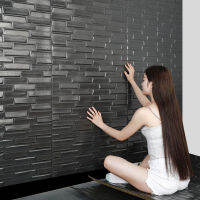 70x70 cm square brick 3D wallpaper. Built in adhesive, easy to install, 1 strong adhesive, 3D wall sticker, 3D wallpaper