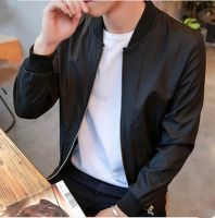 ZITY new Mens casual solid color jacket Casual Comfortable work clothes cowboy jacket mens Korean Baseball Jacket Harajuku Motorcycle Jacket ZT00032