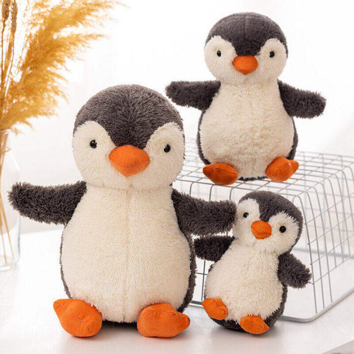 hot-ตุ๊กตาเพนกวินถั่วลิสงสไตล์นอร์ดิกข้ามพรมแดน-jellycat-ของเล่นน่ารักสำหรับสาวๆของขวัญวันเกิด