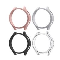 4pcs Protector Cover For Samsung Galaxy Watch 4 Case 44mm 46mm All-around Coverage Protective Bumper Shell for Galaxy watch 4