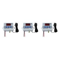 【LZ】♟✕✢  3X XH-W3002 220V Digital LED Temperatura Controlador 10A Termostato Controle Switch Sonda Com Sensor À Prova D Água W3002