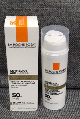 พร้อมส่ง EXP 01/2024 ของแท้ ของใหม่100% ครีมกันแดด 50 ml LA ROCHE-POSAY  age correct ไม่มีน้ำหอม  SPF 50+++